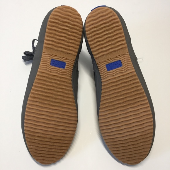 Keds Gray Scout Matte Twill WX chunky Ankle Boots - Picture 14 of 16